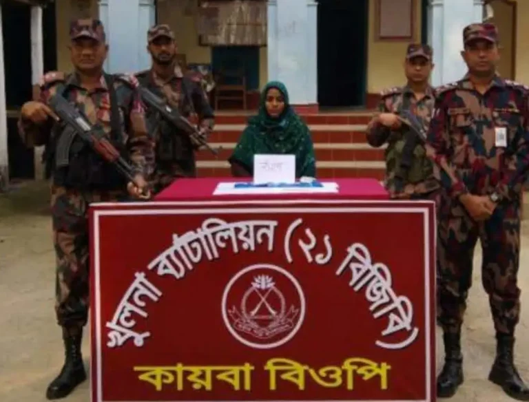 যশোরের শার্শা সীমান্তে ইয়াবাসহ নারী মাদক কারবারি গ্রেফতার
