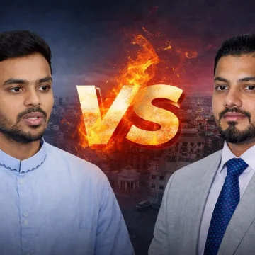 ঢাকা দক্ষিণ সিটি নির্বাচনে ইশরাক হোসেন ও আসিফ মাহমুদের সম্ভাব্য লড়াই