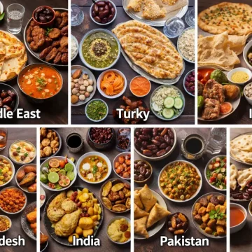 বিশ্বের দেশে দেশে ইফতার ভিন্ন স্বাদ, এক অনুভূতির গল্প রমজানে বিভিন্ন দেশের ইফতার খাবার