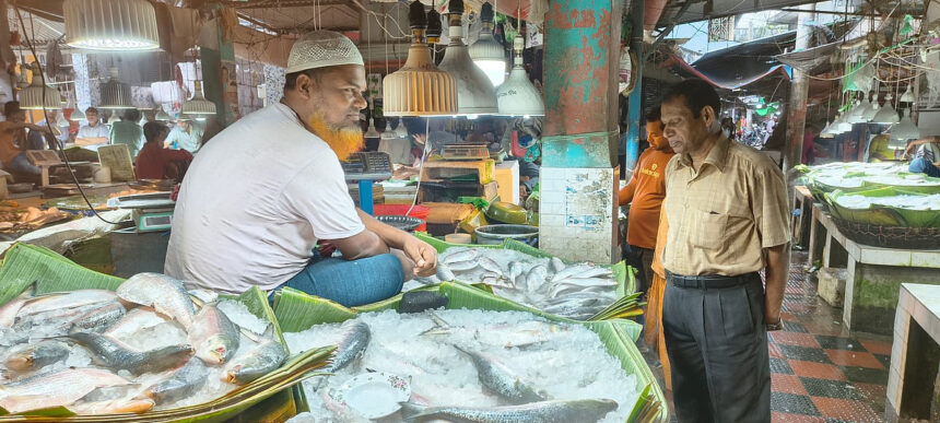 ভারত থেকে আসা ইলিশ যশোরে বিক্রি হচ্ছে ‘বরিশালের’ নামে